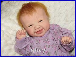 Super Cute Reborn Doll Lexi by S. Faber, 20 4 Lbs. 5 Oz. COA