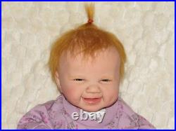 Super Cute Reborn Doll Lexi by S. Faber, 20 4 Lbs. 5 Oz. COA