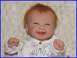 Super Cute Reborn Doll Lexi by S. Faber, 20 4 Lbs. 5 Oz. COA