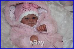 Süsses Reborn Baby Elsie by M. May brand neu sweet doll new so sweet