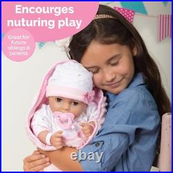 Sweet 16-Inch Girl Baby Doll with Adoption Certificate & Accessories for Ages 3+ Sweet 16-Inch Girl Baby Doll with Adoption Certificate & Accessories for Ages 3+
