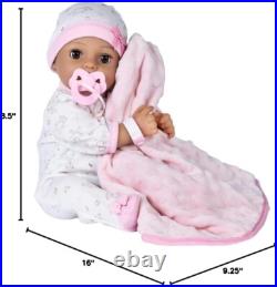 Sweet 16-Inch Girl Baby Doll with Adoption Certificate & Accessories for Ages 3+ Sweet 16-Inch Girl Baby Doll with Adoption Certificate & Accessories for Ages 3+