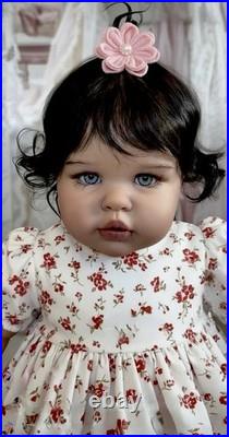 Sweet Reborn Girl Doll ELLIE By Irina Kaplanskya WITH COA