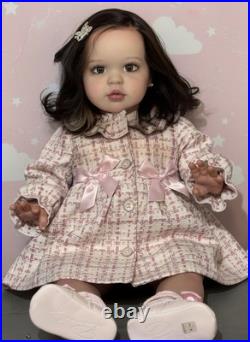 Sweet Reborn Girl Doll ELLIE By Irina Kaplanskya WITH COA