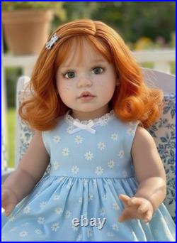 Sweet Reborn Girl Doll ELLIE By Irina Kaplanskya WITH COA