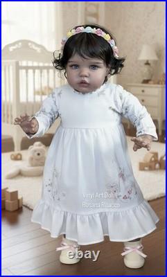 Sweet Reborn Girl Doll ELLIE By Irina Kaplanskya WITH COA