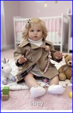 Sweet Reborn Girl Doll ELLIE By Irina Kaplanskya WITH COA