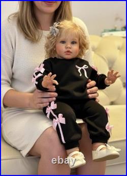 Sweet Reborn Girl Doll ELLIE By Irina Kaplanskya WITH COA