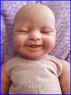 Sweet Smiling Reborn Baby Girl Mayla by Sabrina Hergarten