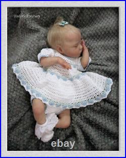 TINKERBELL NURSERY Helen Jalland Reborn newborn baby girl doll from Delilah kit TINKERBELL NURSERY Helen Jalland Reborn newborn baby girl doll from Delilah kit