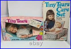 Tiny Tears Boxed Doll & Care Set Vintage Toys 1980's Palitoy