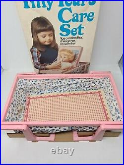 Tiny Tears Boxed Doll & Care Set Vintage Toys 1980's Palitoy