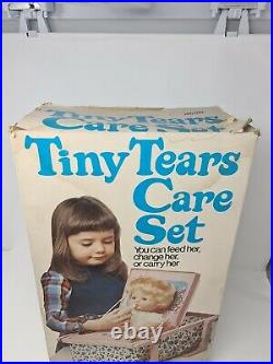 Tiny Tears Boxed Doll & Care Set Vintage Toys 1980's Palitoy