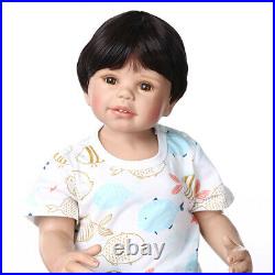 Toddler Boy Reborn Dolls Life Size Standing Reborn Baby Full Body Vinyl Toys 28