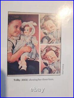 Trilby Doll by IDEAL 3 Faced 19 Baby Doll All Original Vinyl & Cloth 1951
