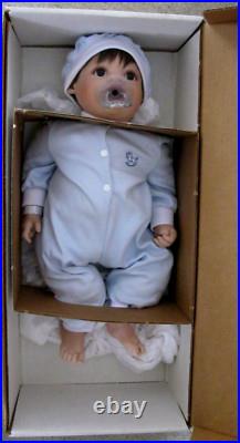 Turner Doll Inc. 1998 Baby Boy Vinyl/Cloth Doll, 20 In Box