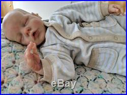 Twin B by Bonnie Brown reborn infant/baby doll EUC