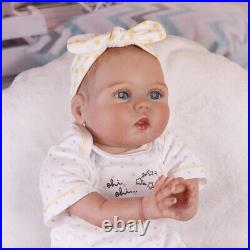 Twins Reborn Baby Dolls Handmade Vinyl Silicone Soft Lifelike Newborn Doll Gift