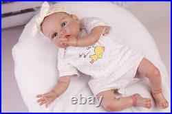 Twins Reborn Baby Dolls Handmade Vinyl Silicone Soft Lifelike Newborn Doll Gift