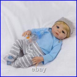 Twins Reborn Baby Dolls Realistic Newborn Doll Full Body Vinyl Silicone Reborns