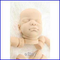 Unpainted Full Solid Soft Silicone Vinyl Reborn Kit for Alive Reborn Baby Dolls