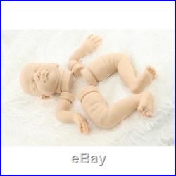 Unpainted Full Solid Soft Silicone Vinyl Reborn Kit for Alive Reborn Baby Dolls