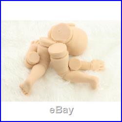 Unpainted Full Solid Soft Silicone Vinyl Reborn Kit for Alive Reborn Baby Dolls