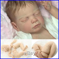 Unpainted Full Solid Soft Silicone Vinyl Reborn Kit for Alive Reborn Baby Dolls