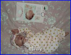 VERY RARE Reborn Unexpected Arrival Baby by Tina Kewy Preemie to Newborn Size