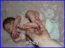 VERY RARE Reborn Unexpected Arrival Baby by Tina Kewy Preemie to Newborn Size
