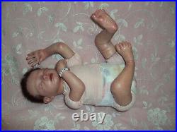 VERY RARE Reborn Unexpected Arrival Baby by Tina Kewy Preemie to Newborn Size