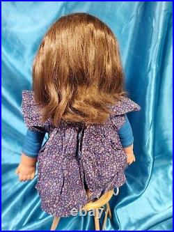 VINTAGE 1966 MATTEL BABY SAY N SEE TALKING DOLL talks moves mouth rolls eyes 19