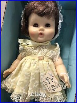 VINTAGE VOGUE GINNY DOLL 12 Baby Brunette W / BOX