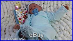 Very Low Stock, Silicone Vinyl Reborn Baby Boy Doll /gift Bag By Sunbeambabies