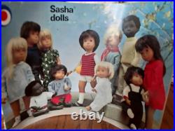 Vintage 12 Sasha Morganthaler Black Baby Dolll #509 NOS Tag, Box, Outfit, UK