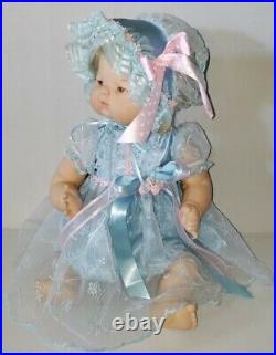 Vintage 18 American Character TOODLE LOO Blonde VINYL BABY DOLL with new dress