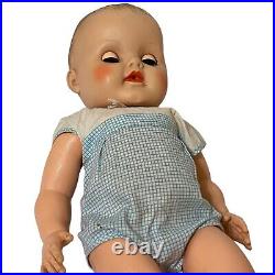 Vintage 1950s Eegee Drink Wet Baby Doll 20-7 Vinyl 19 Sleep Eyes