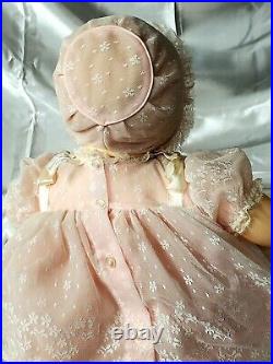 Vintage 1962 Madame Alexander KITTEN 18 Baby Doll in Original Tagged Outfit