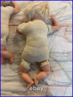 Vintage 1962 Nasco Happy & Nappy Baby Doll Set 17 Hard to find