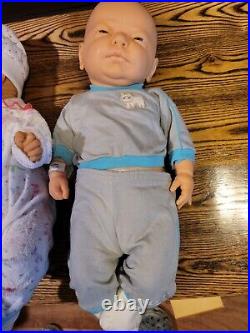 Vintage 1985 Berjusa Lifesize Newborn Doll Anatomically Correct Babies