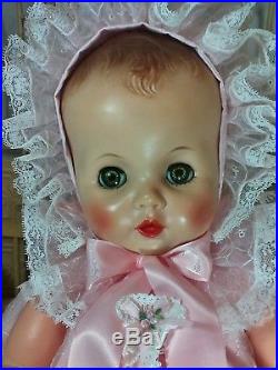 Vintage 24Patti Playpal type Vinyl Eegee Carrie Baby Doll