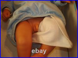 Vintage Berjusa Newborn Baby Boy 19 & 5/8 Anatomically Correct withWristband
