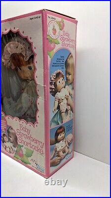 Vintage Box 1982 Baby Strawberry Shortcake Blow Kiss Blowkiss Kisses Doll Read