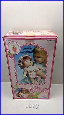 Vintage Box 1982 Baby Strawberry Shortcake Blow Kiss Blowkiss Kisses Doll Read