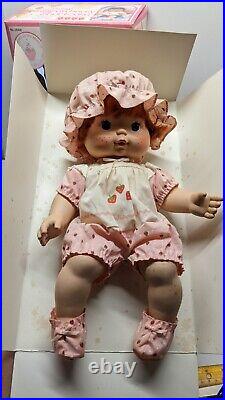 Vintage Box 1982 Baby Strawberry Shortcake Blow Kiss Blowkiss Kisses Doll Read