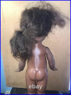 Vintage Eegee African-American Baby Doll 16 Inch Tall