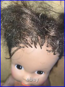 Vintage Eegee African-American Baby Doll 16 Inch Tall