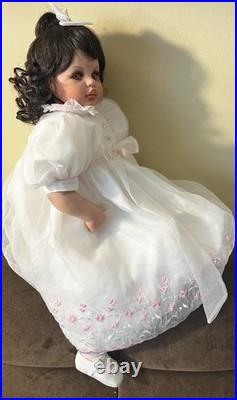 Vintage Fayzah Spanos Vinyl Baby Doll LE # 191/500, 1999, 25 in