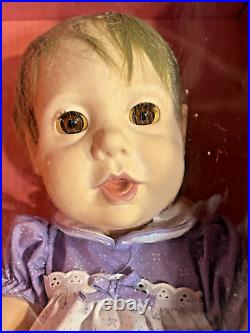 Vintage Hasbro Wide-Eyed Real Baby Doll 1985 By Judith Turner Original Box NRFB