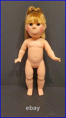 Vintage Horsman Poor Pitiful Pearl 17 Doll & Cute Extras